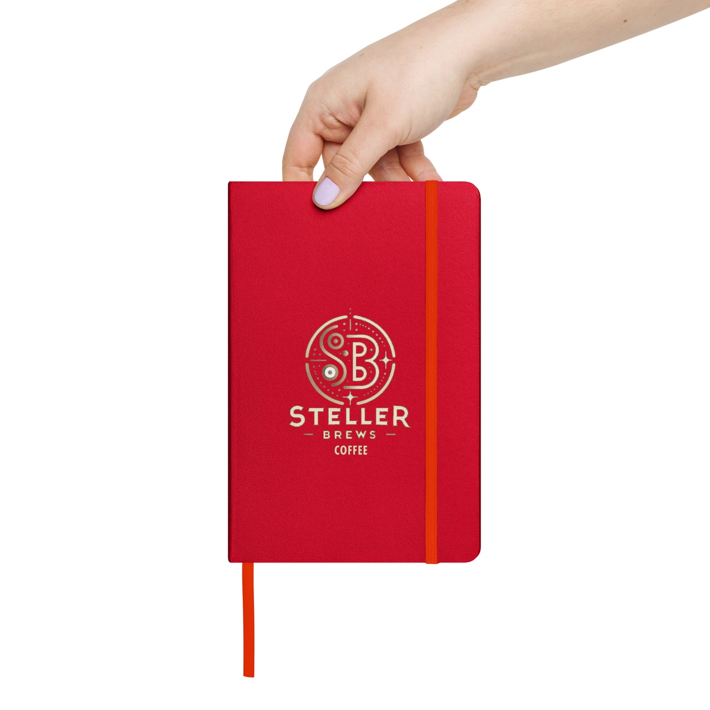 Steller Brews Hardcover bound notebook